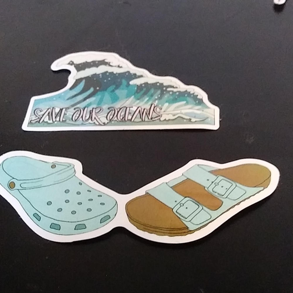 Two vsco girl stickers